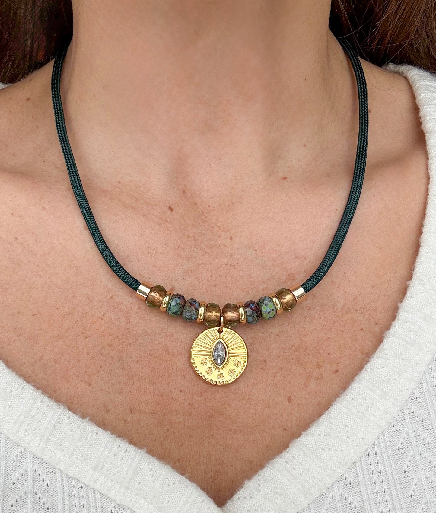 Solar Eye Necklace